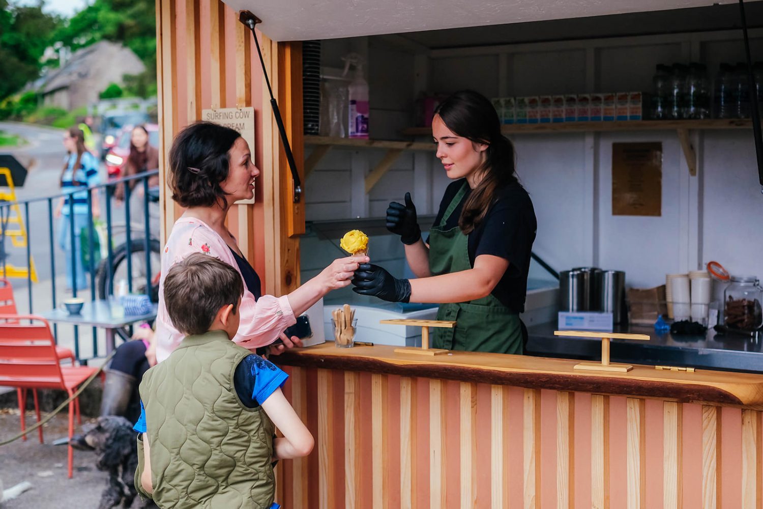 Green Table Cafe - Dartington - Ice Cream 0007
